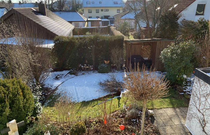 Gartenecke vor Umgestaltung