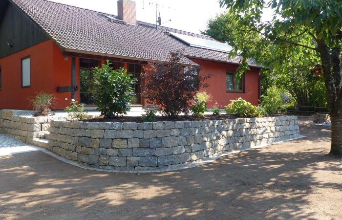 Gartenanlage nach Gestaltung
